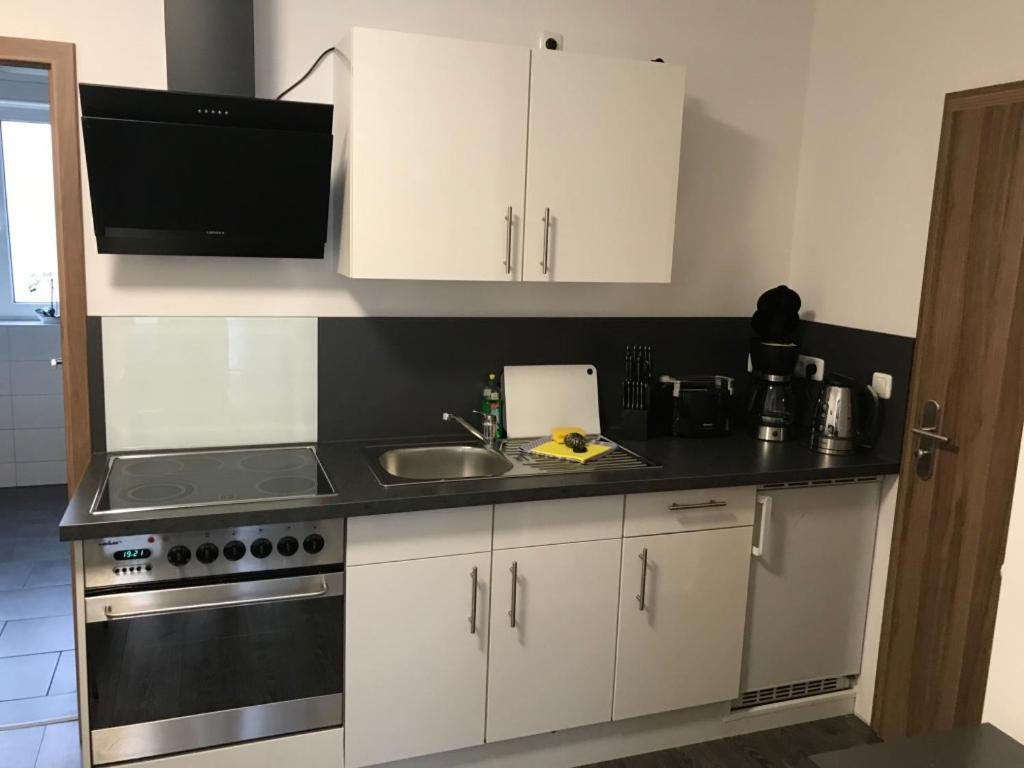 Appartements Am Hafen 즈벤카우 외부 사진