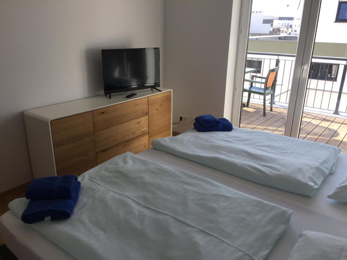 Appartements Am Hafen 즈벤카우 외부 사진
