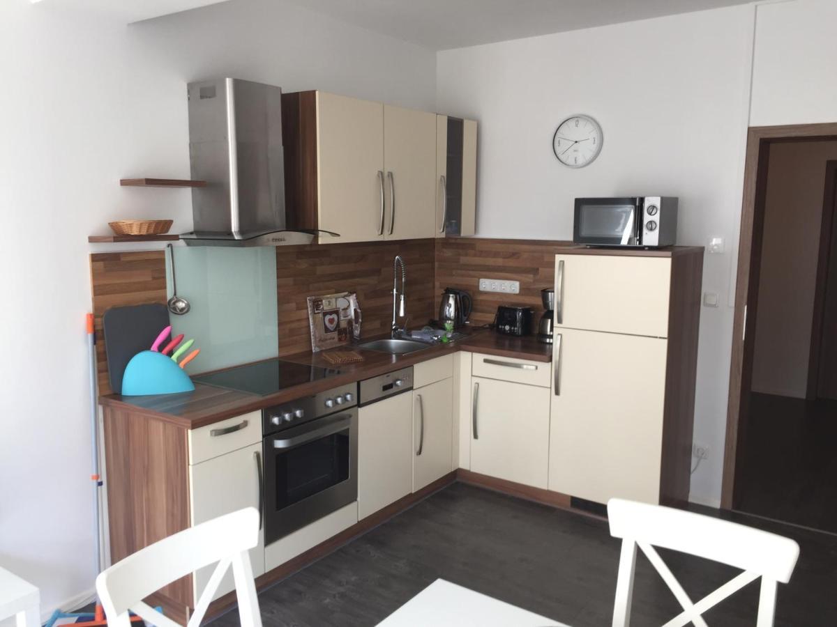 Appartements Am Hafen 즈벤카우 외부 사진