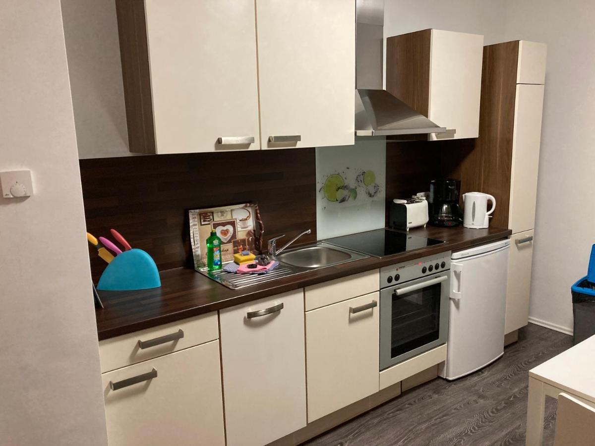 Appartements Am Hafen 즈벤카우 외부 사진